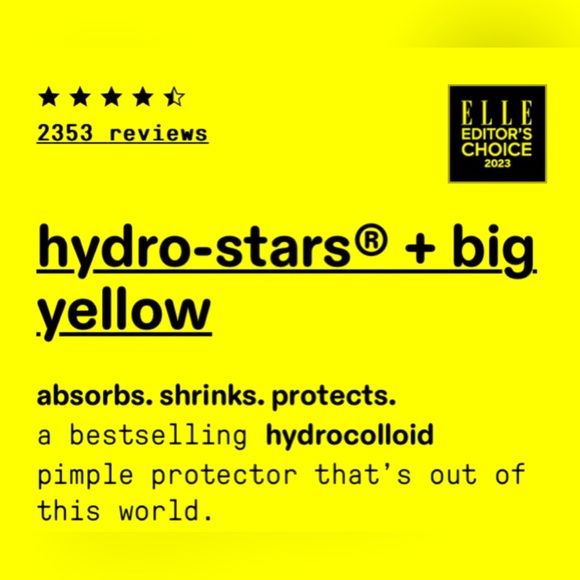 💛🆕Starface Hydro-Stars Hydrocolloid Pimple Patches!BNIB!💛🌈 - Picture 8 of 16